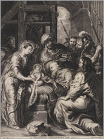 KG 17015
<br/>
Aanbidding door de koningen
<br/>
<em>Anoniem (17de eeuw)</em>